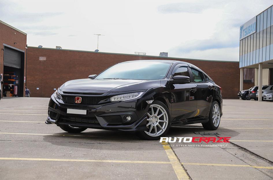 HONDA CIVIC 5 STUD MR140 HYPER SILVER